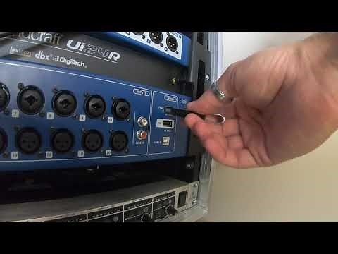 Como fazer um reset de fabrica na Soundcraft Ui24
