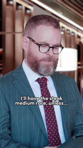 the steak sketch #sketchcomedy #funny #steaktok #steakhouse #mediumrare