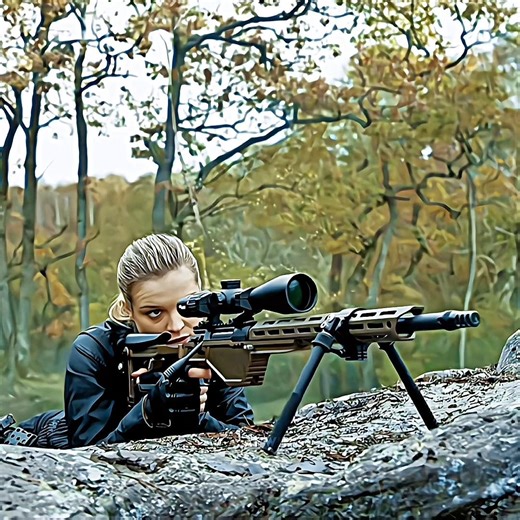 The man spotted the female assassin 3km away with his bare eyes. #shorts #movie #military #trending