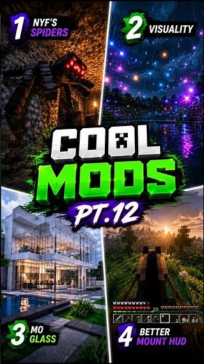Cool Mods #12 🔥 #minecraft #shorts #minecraftmods