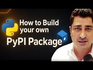 How to Build your own PYPI Package | Euron