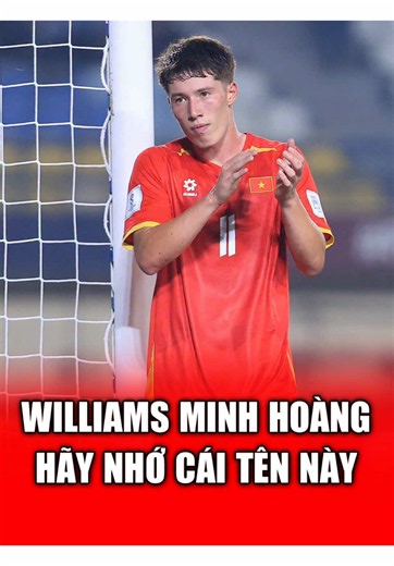 Williams Minh Hoàng chào sân quá cháy #williamsminhhoang #doituyenquocgiavn #vietnam #bongdavietnam #bongda