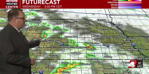 Windy and drier weather midweek before more rain chances arrive