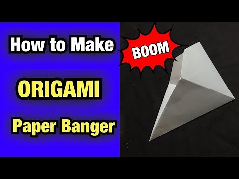 Make Paper Banger | Paper Popper | Easy Paper Banger | Tutorial | Very Easy and Loud