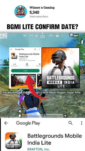 BGMI Lite Play Store Download 🥰 #bgmi #pubgindia #bgmiliteindia #bgmiindia #bgmilite #shorts