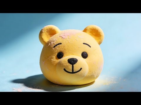 挑战大粉笔做泥✨颜值天花板级别😌软糯拉丝超治愈💧【小小阿狸】# 捏捏乐 #假水# 解压