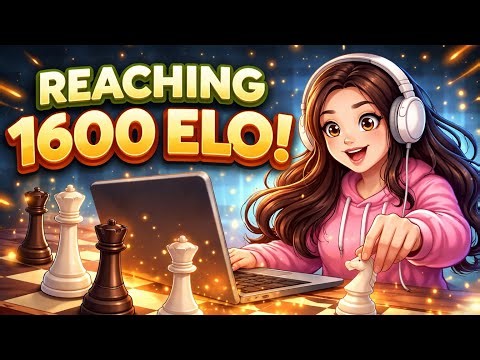 Road to 1600 ELO! 📈 Live Ranked Chess & Rapid Matches