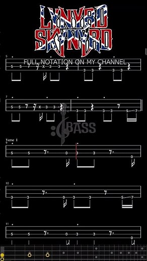Sweet Home Alabama 𝄢 #chamisbass #metallica