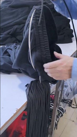 Quick technique for attaching laces to pants #technique #attaching #laces #pants