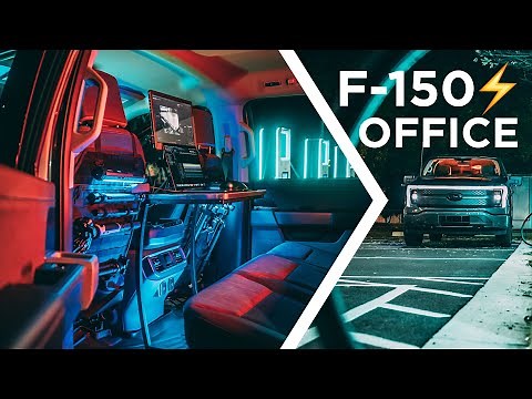 Turning my F-150 Lightning into a Truck Office