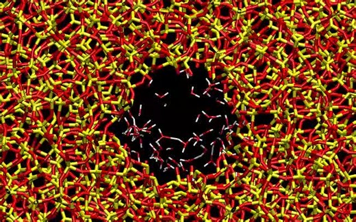 gromacs——固体模拟之玻璃SiO2