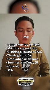 Is Co, nagsalita na! For full details, please visit https://science-scholarships.ph/. | DOST - SICAP