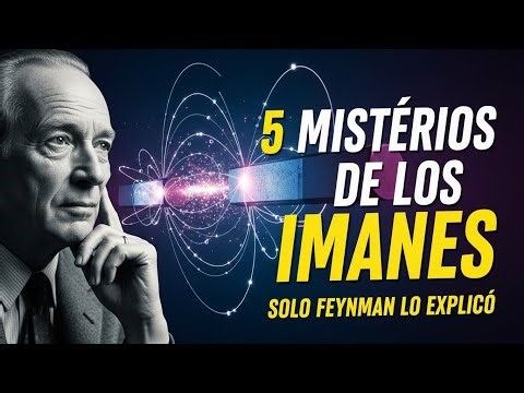 Los 5 hechos y misterios sobre los imanes que solo Feynman pudo explicar
