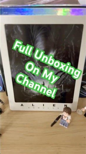 Alien Romulus Steelbook with artwork by Matt Ferguson . #trending #physicalmedia #alienromulus