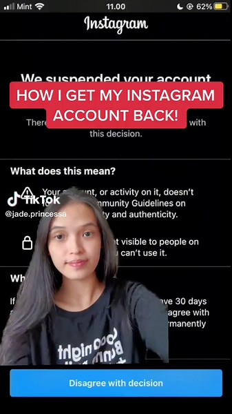 How I Get My Instagram Account Back