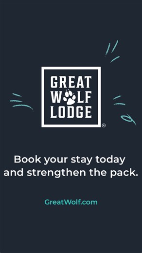 Book now and conquer that first slide! | Great Wolf Lodge