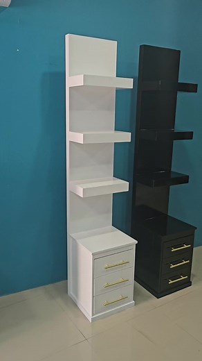 Floating shelves units restocked, white only... $1,800 each #furniture #woodworking