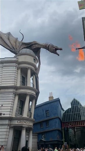 Escape from Gringotts #HarryPotter #Hogwarts #WizardingWorld #PotterHead #Quidditch