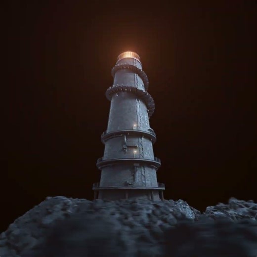 Atmospheric Storm Loop created in Blender 5.1 & Nuke. ⛈️ #blender3d #vfx #nuke #cgi #3danimation