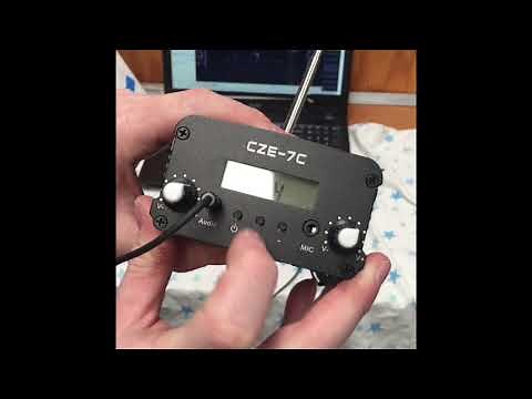 FM Transmitter for Christmas Light Display - Part 3 - CZE-7C FM Transmitter Review