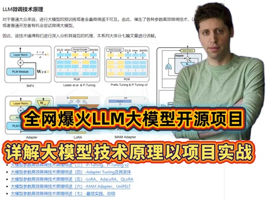 Git上2024最新大模型LLM action 教程：详解大模型技术原理，从入门到大模型训练微调，私有化部署（附文档）