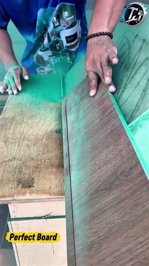 Clean Laminate Cutting Skills ✂️🪵 #Woodwork #Craftsmanship #DIY