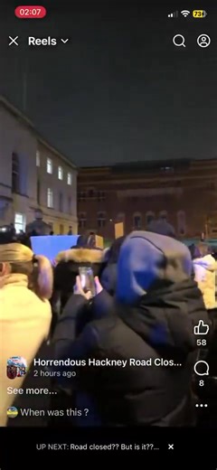 “OPEN OUR ROADS!” Protesters Shut Down Hackney Town Hall "Hackney residents campaigning against low traffic neighbourhoods (LTNs) this week forced a council meeting to a halt as they lambasted the local authority over road closures," reported the MyLondon news website: "Locals packed the Town Hall gallery on Monday evening (January 26) as a petition to stop "excessive road closures" on the borough's streets was due to be heard by councillors, as a crowd of protesters waited outside chanting "ope