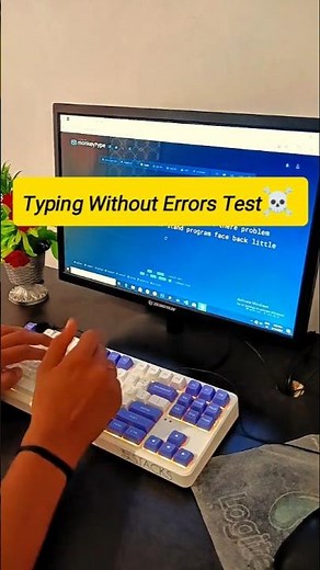 Typing Without Errors Test ⌨️ | Speed & Accuracy Challenge