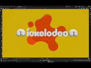 Nickelodeon 2023 Bumper 4 on Blender (FIXED)