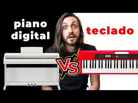 Diferença entre Teclado e Piano Digital