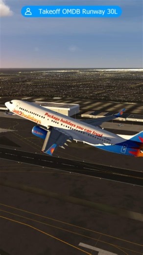 Jet2holidays Boeing 737-800 Powerful Takeoff | Aerofly FS Global Ultra Realistic Flight