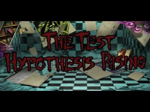 Spooky Personality Test Continued! The Test Hypothesis Rising