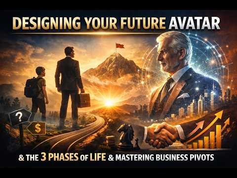 Designing Your Future Avatar, The 3 Phases of Life, & Mastering Business Pivots