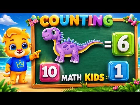 NUMBERS COUNTING LUCAS & FRIEND ! Math Kids 