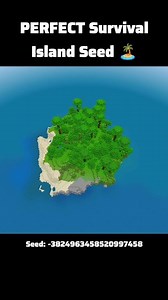 Minecraft Island Seed You Must Try