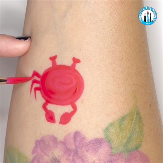 2M views · 10K reactions | Let’s paint an adorable Baby Crab! 呂勺 | Carolina The Doodler | Facebook