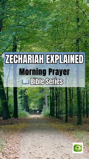 Zechariah in 60 Seconds | God’s Promised Restoration + Prayer #Shorts