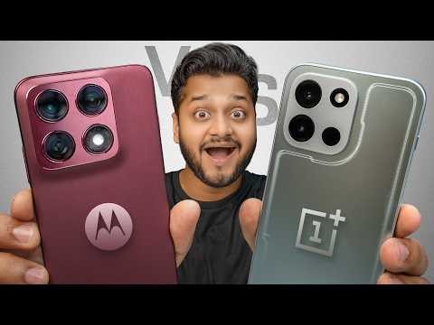 OnePlus Nord 6 vs Moto Edge 70 Pro+ Camera, Gaming & Battery Comparison!!