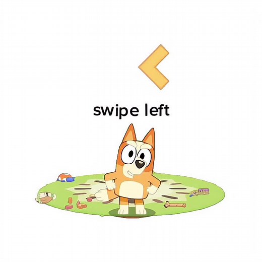 Bluey Action Scenes Featuring Bingo and Friends