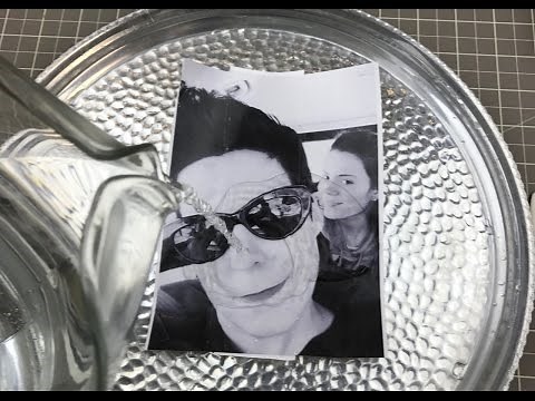 Make a Photo using the Packing Tape Transfer Technique