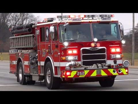 Longwood Fire Company Engine 25-2 Responding 1/9/23