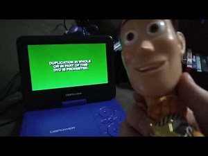 Woody watches the thx logo