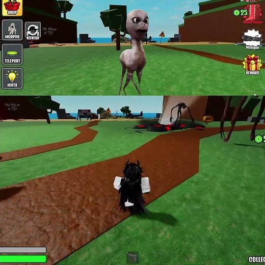 Forgotten Baby in SCP MORPH - Roblox