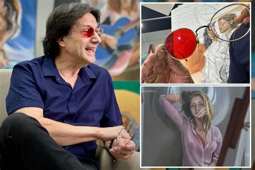 Here’s a look inside a Colombian artist’s journey as a colorblind painter