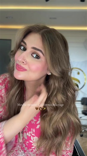 Mocha Mousse California Balayage: Warm Brown Hair Transformation