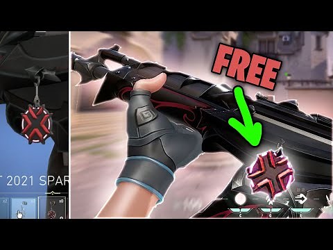 *NEW* Free VCT Spark Gun Buddy (Champions) Showcase + Tutorial - VALORANT