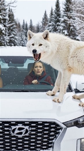 She Thought the Wolf Was Attacking… Then Saw What Mom Really Wanted!