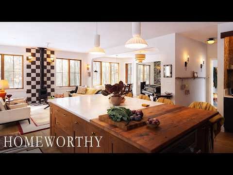 A Quiet Creative Life Tucked Away in the Hudson Valley Woods | HOUSE TOUR