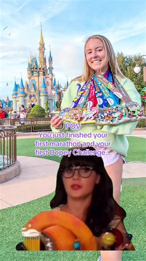 Am I too Dopey for wanting to do it again??? 🤭🤪 #rundisney #dopeychallenge #MemeCut #Meme #marathon