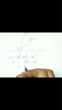 Find the value of x | Parallel lines and transversal